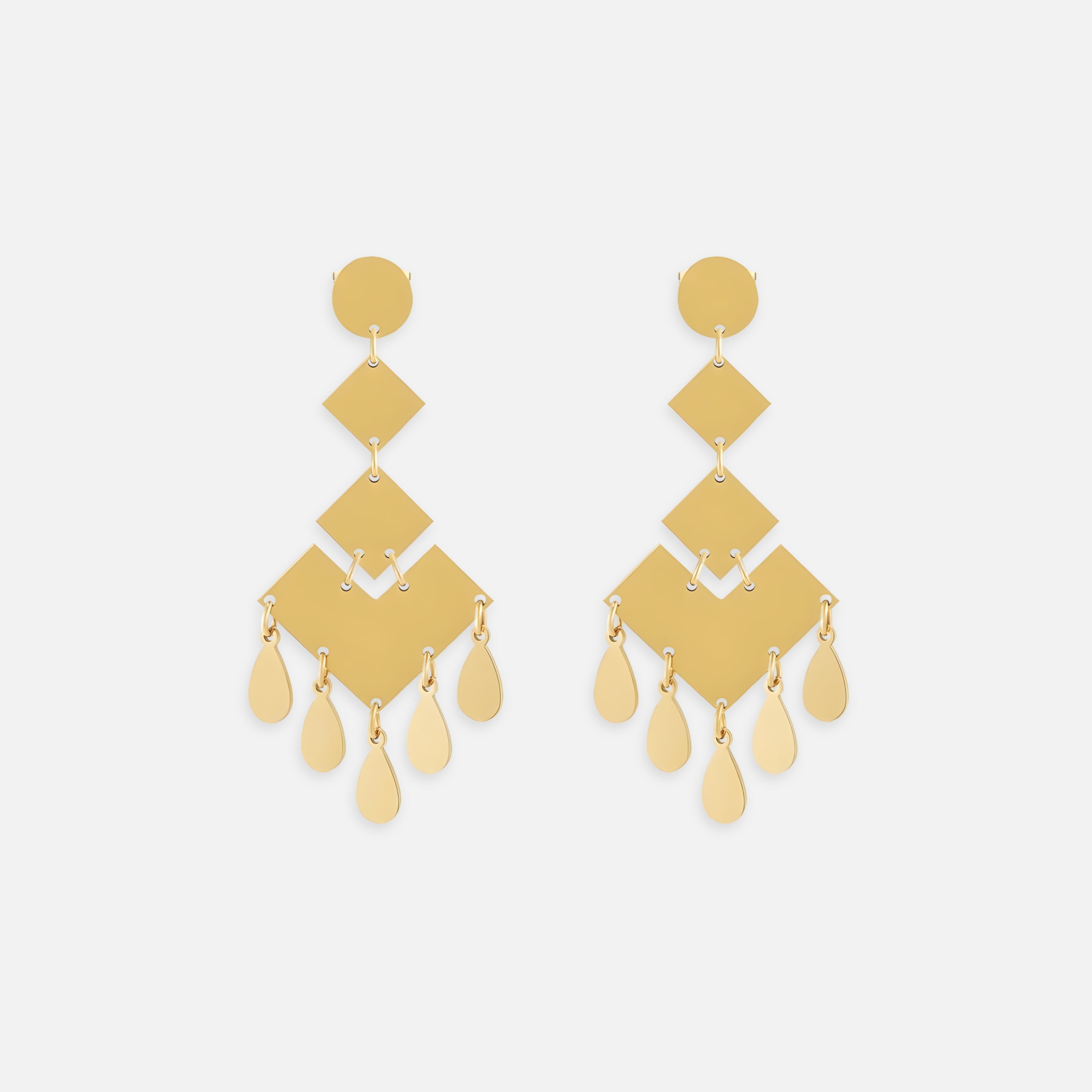 Mirage Gold Earrings