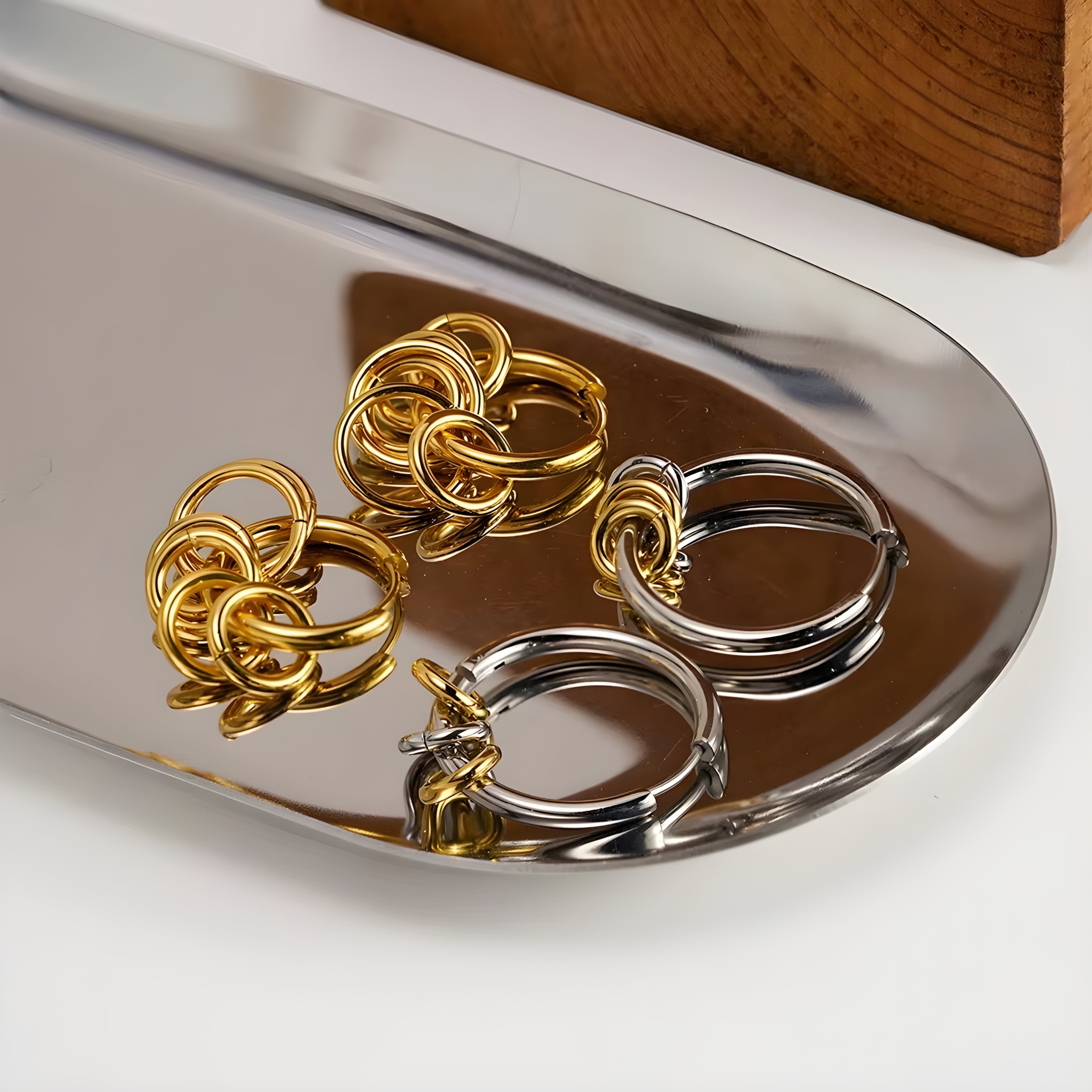 Loop Hoop Earrings
