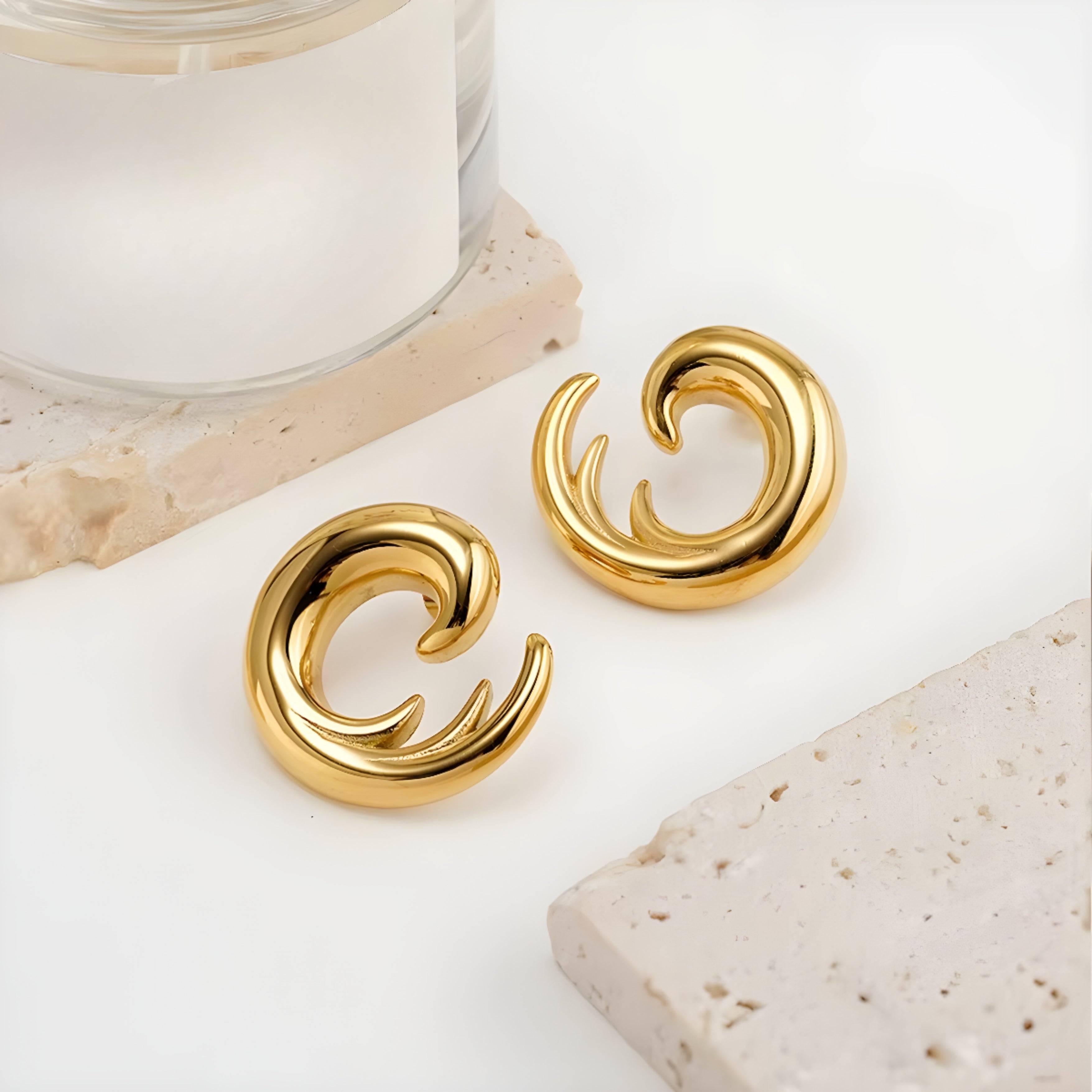 Nerea Gold Earrings