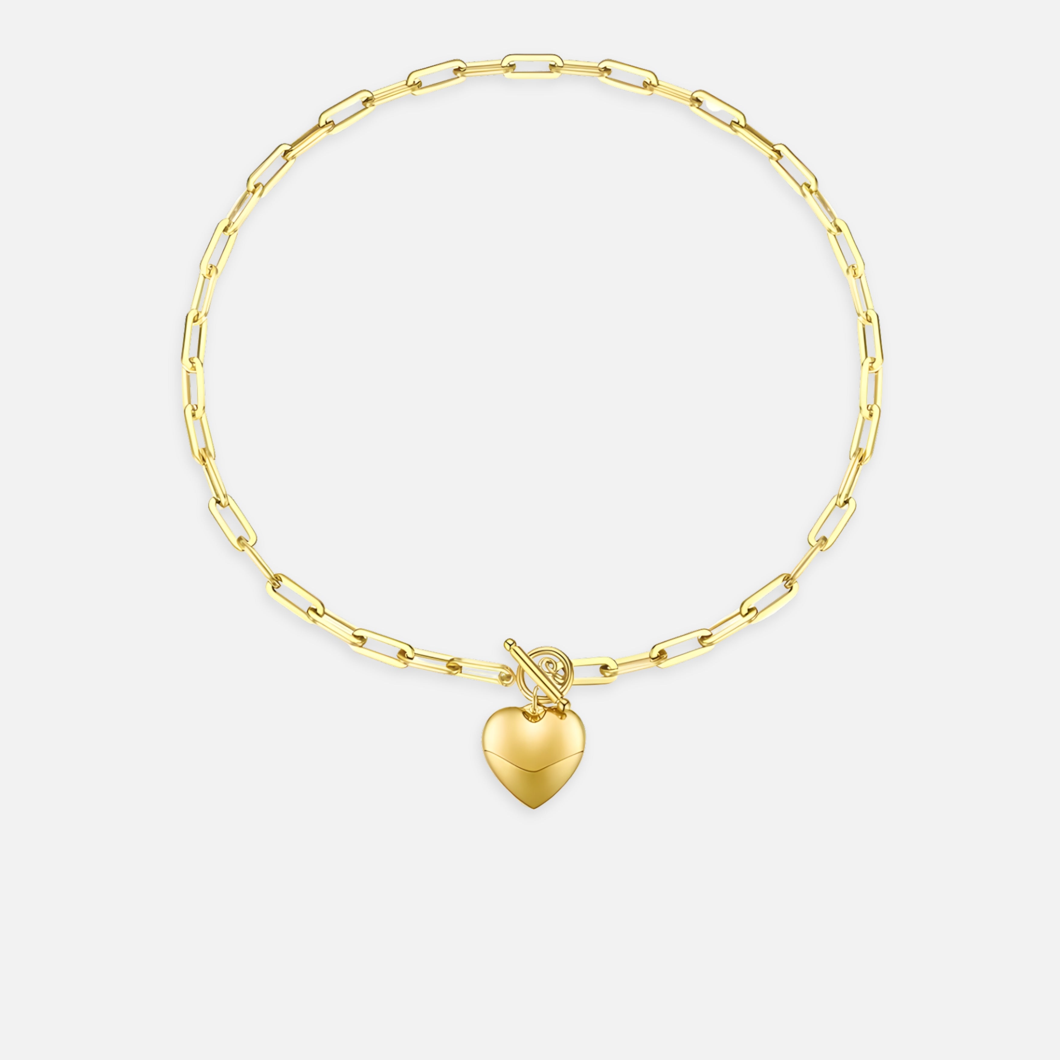 Amor Heart Chain Necklace