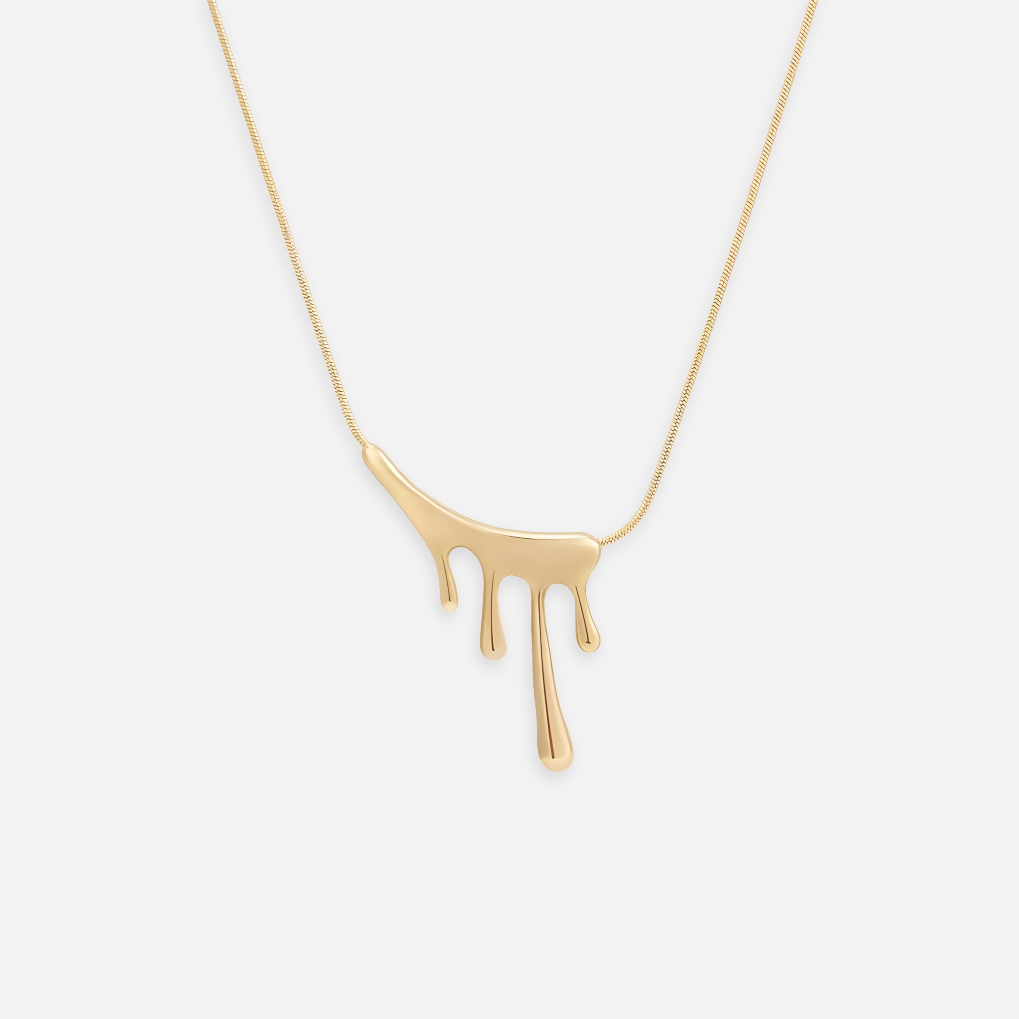 Eclipse Gold Necklace
