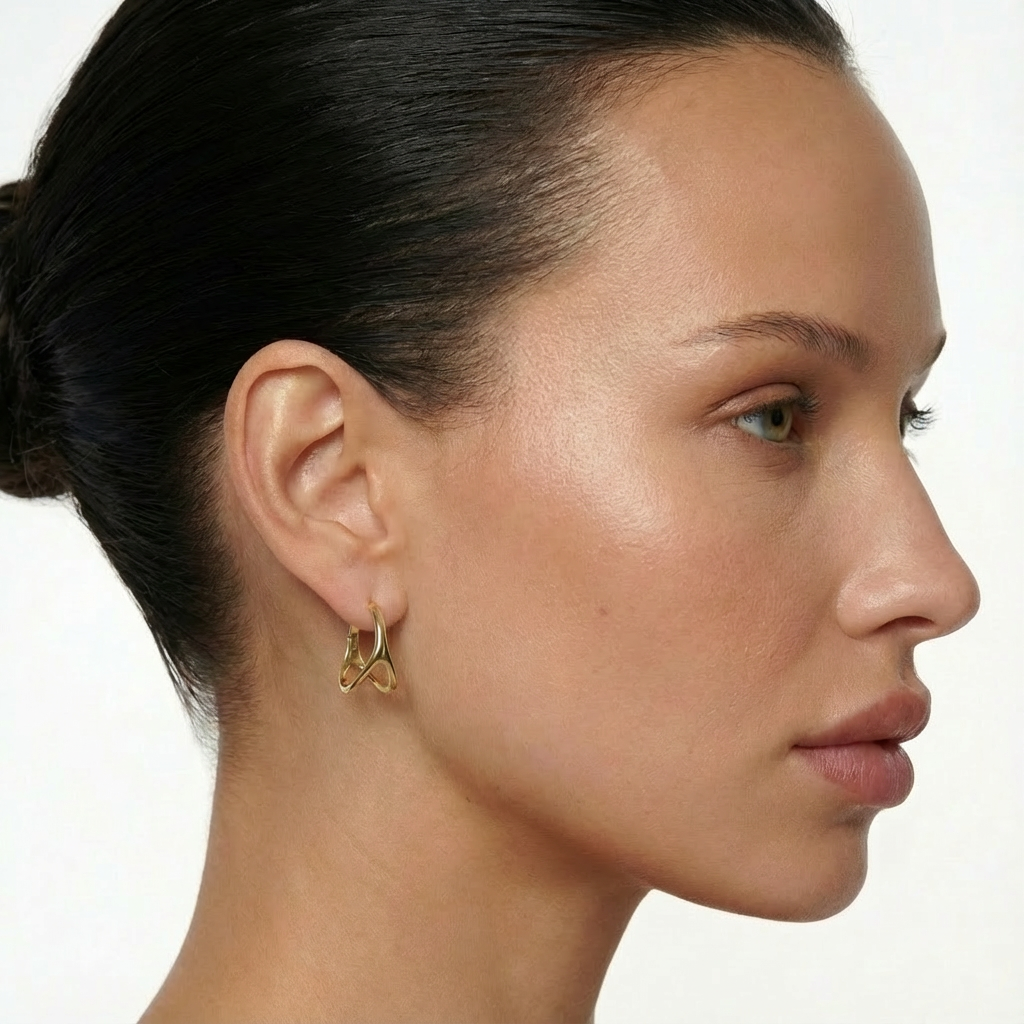 Flow Hoop Earrings