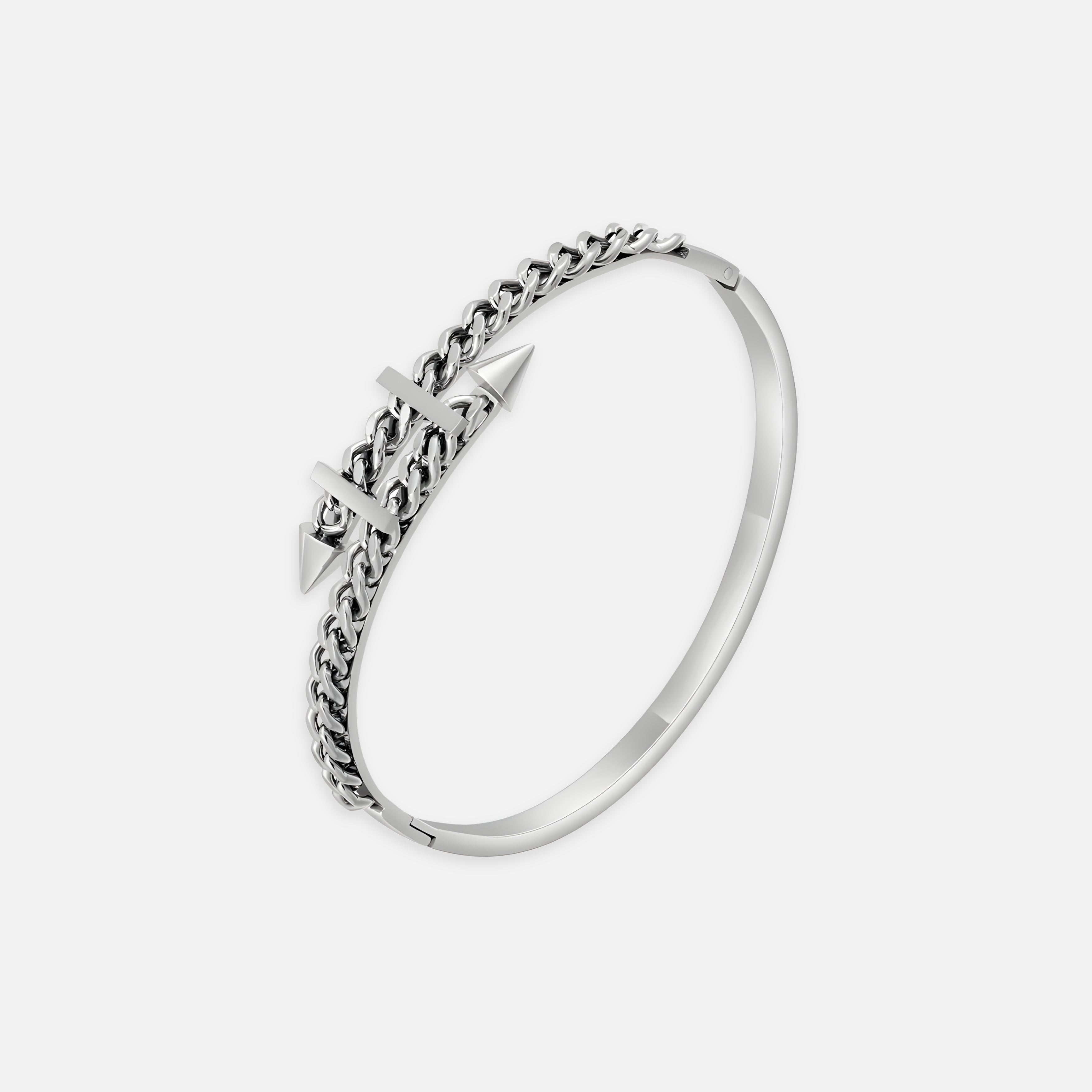 Rebel Chain Spike Bracelet