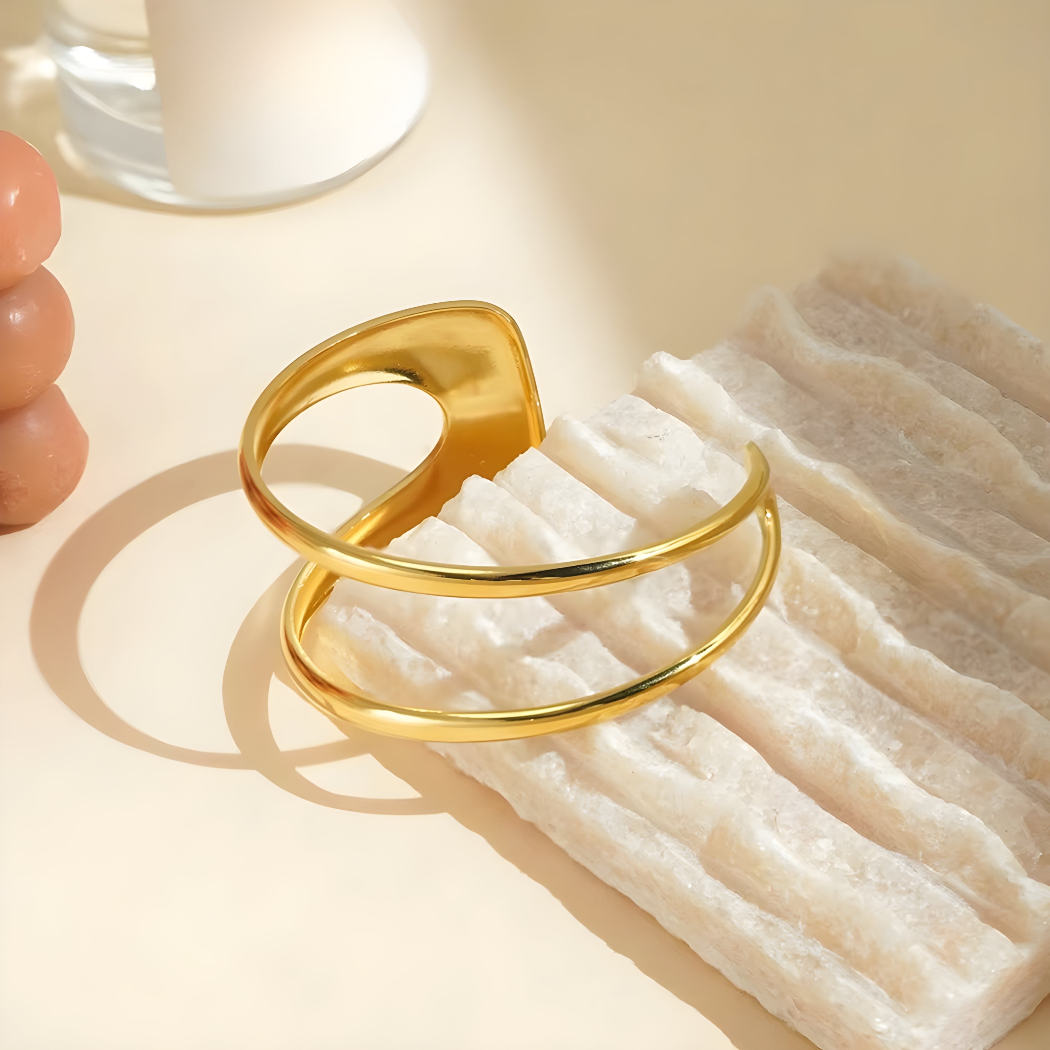 Halo Gold Bracelet