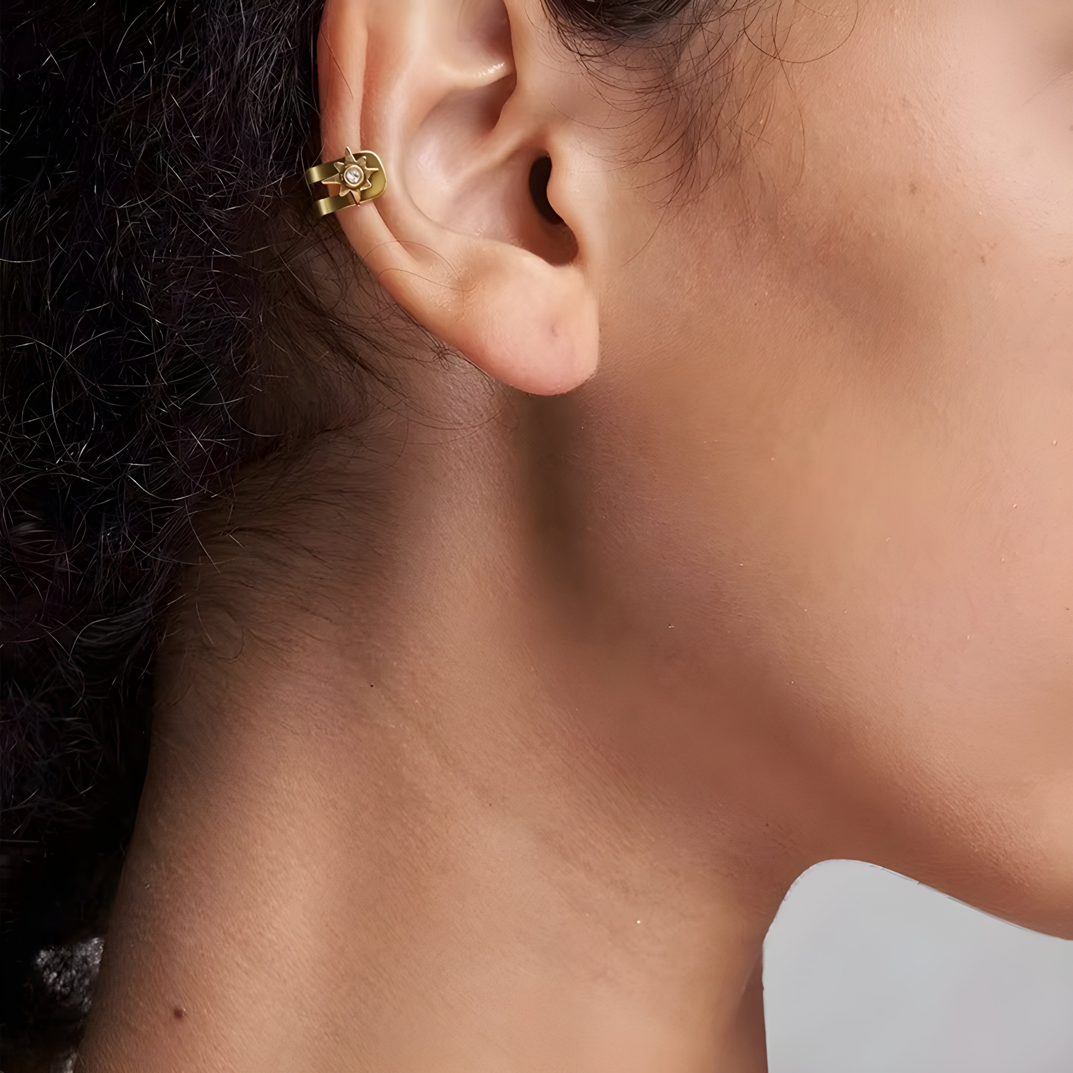 Star Cuff Earrings