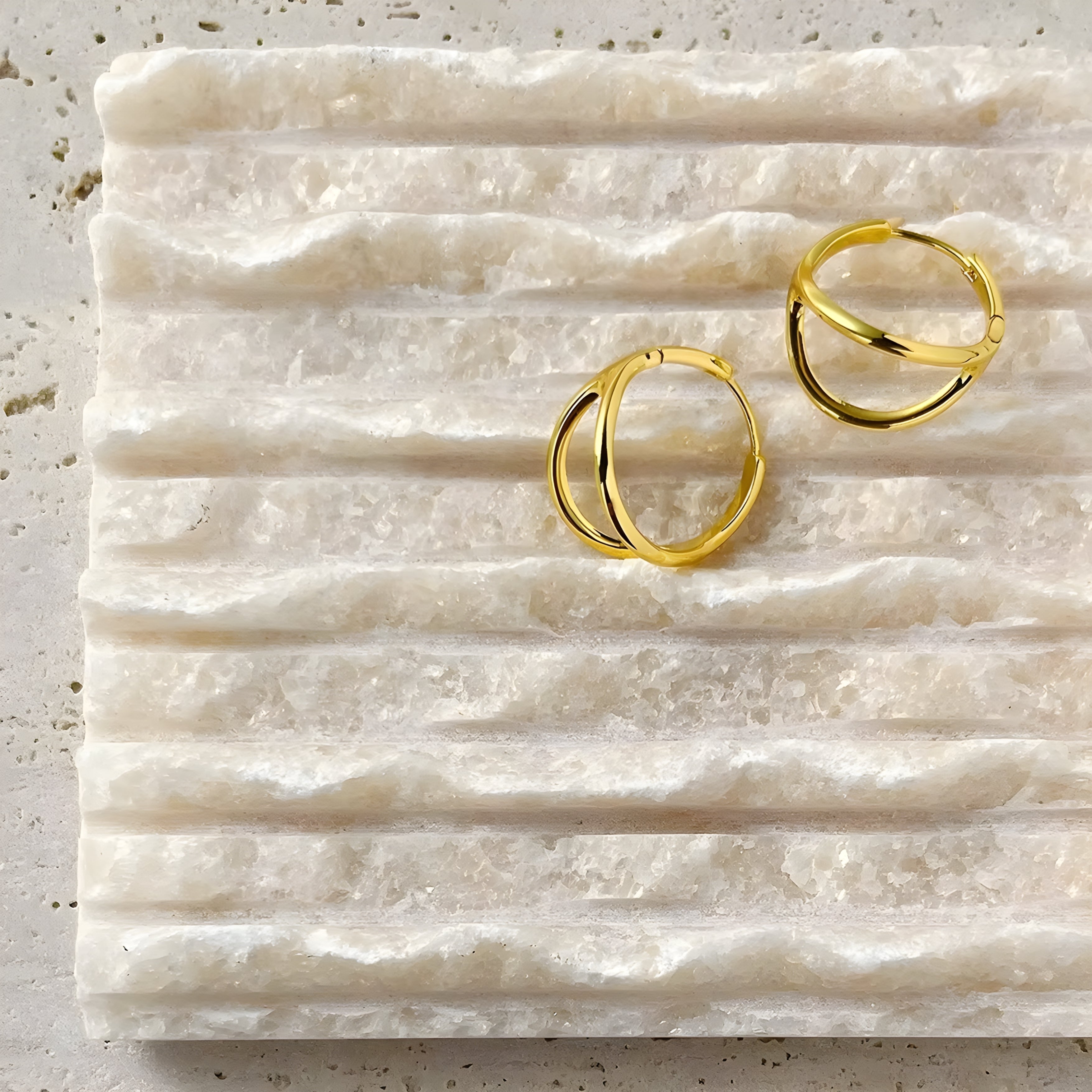 Flow Hoop Earrings