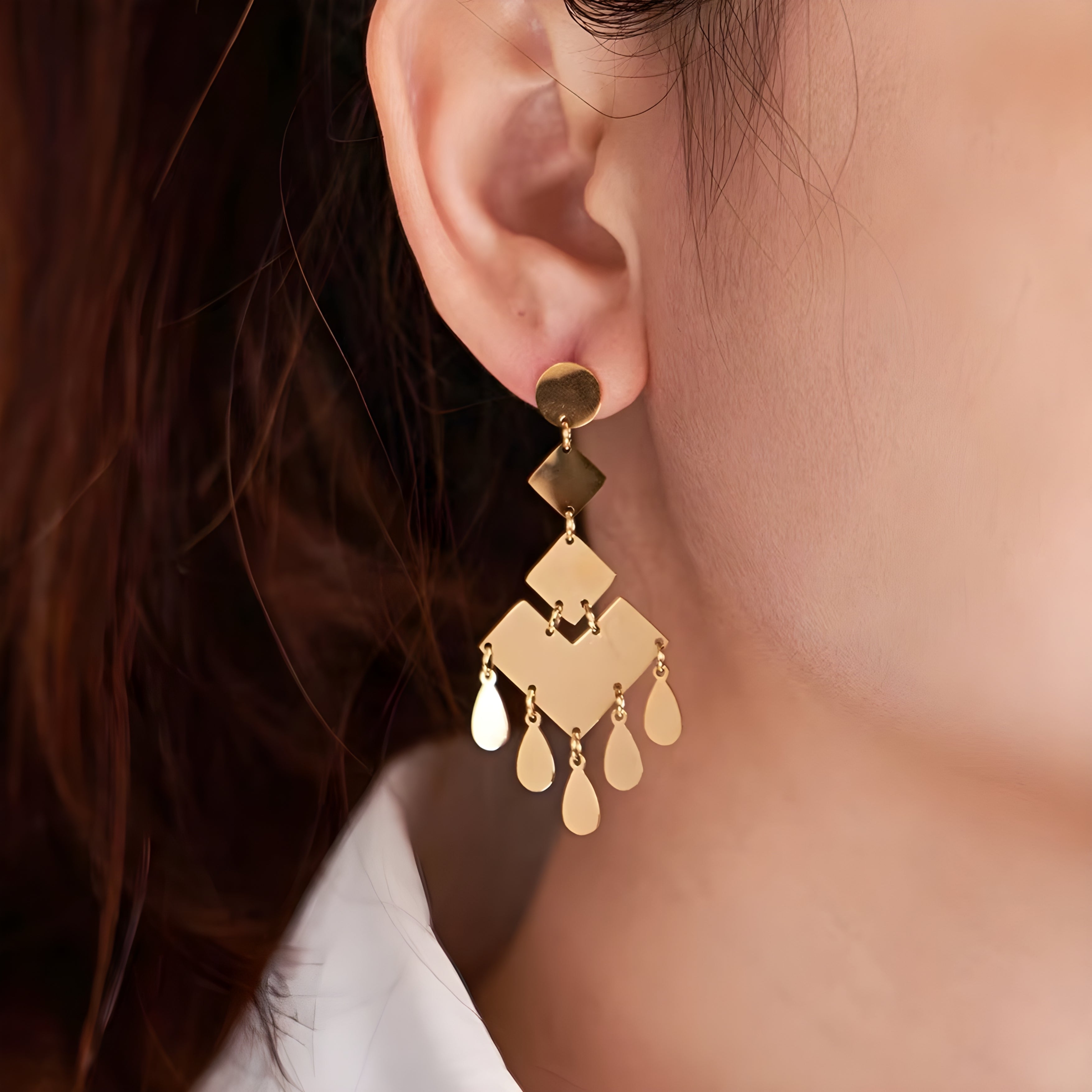 Mirage Gold Earrings