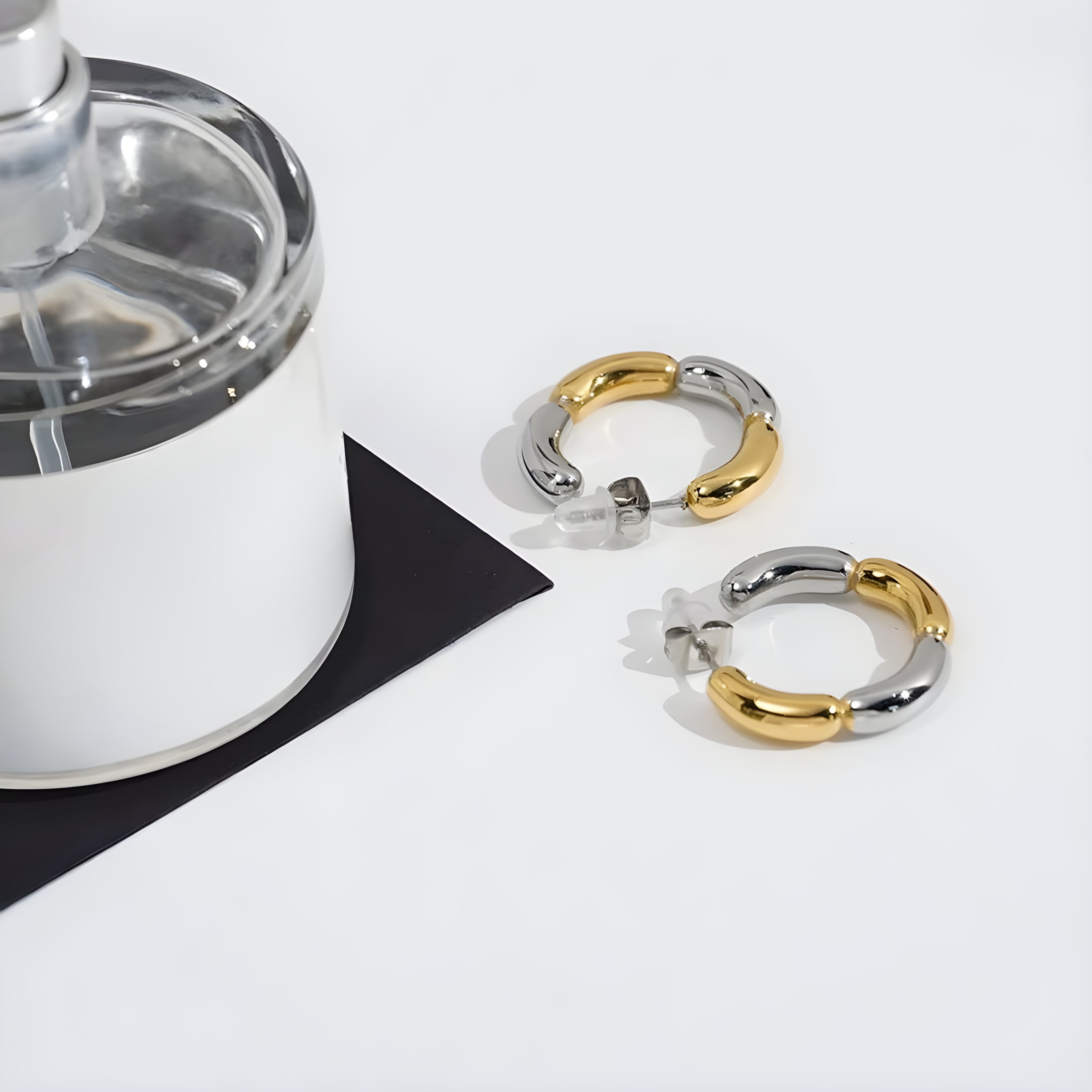 Petal Hoop Earrings