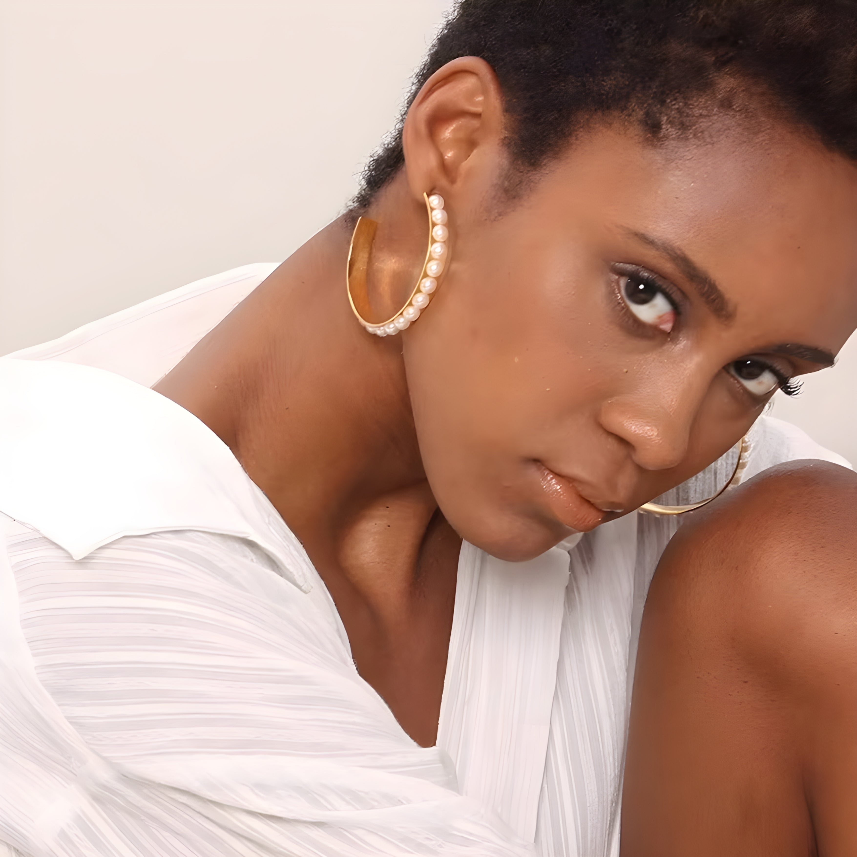 Grace Hoop Earrings