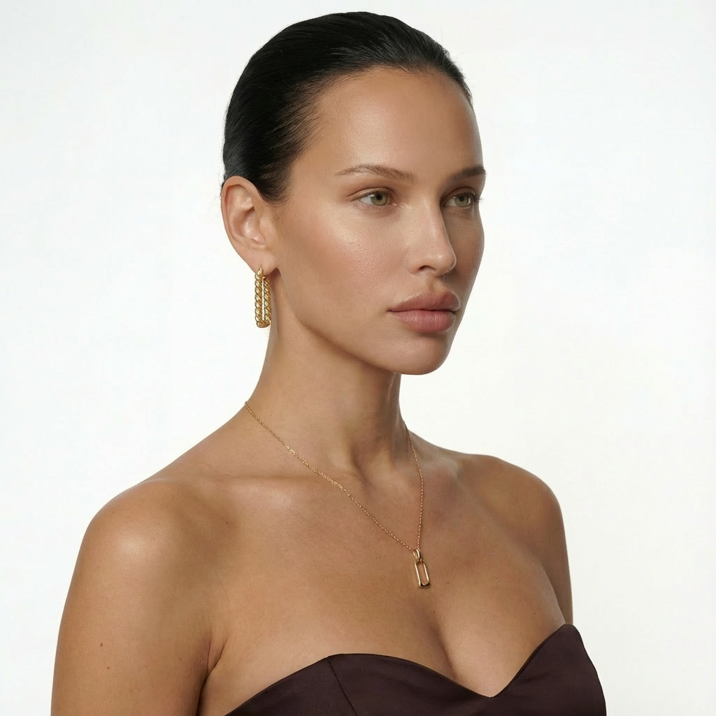 ROPE Twisted Earrings