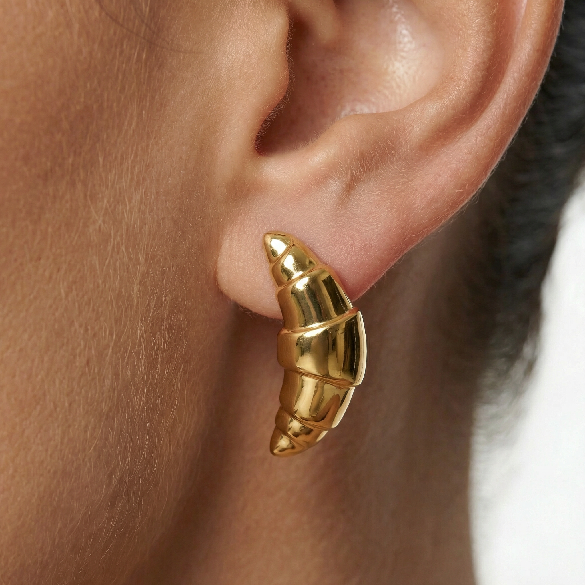 Croissant Earrings