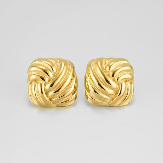 Nerva Twisted Knot Earrings