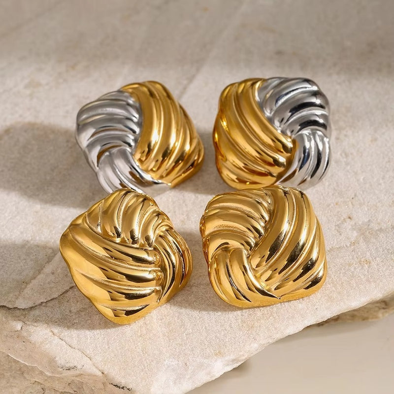 Nerva Twisted Knot Earrings